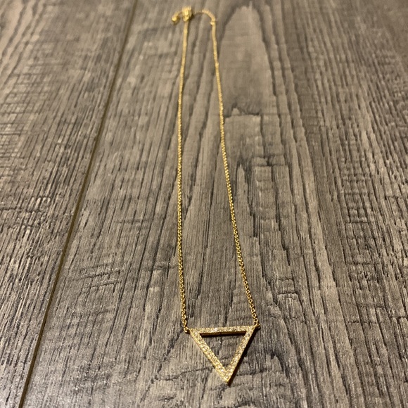 Jewelry - Gold & Pavé Stones Necklace